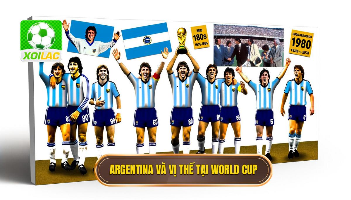 Argentina và vị thế trong lịch sử World Cup