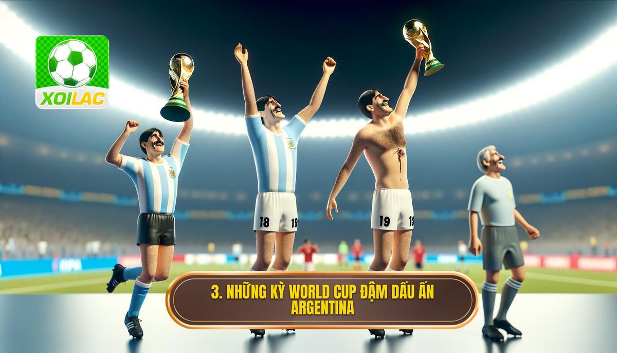 Những kỳ World Cup Argentina để lại dấu ấn sâu đậm