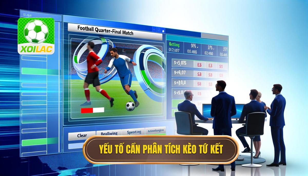 Những yếu tố cần phân tích khi soi kèo bóng đá tứ kết