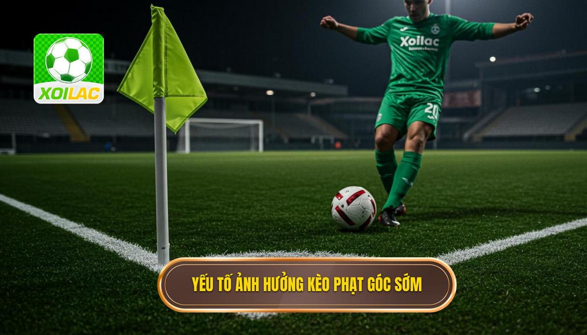 Các Yếu Tố Chuyên Môn Ảnh Hưởng Đến Kèo Cược Đội Nhận Quả Phạt Góc Trong 10 Phút Đầu