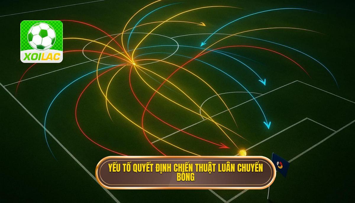 Các yếu tố then chốt tạo nên Chiến thuật luân chuyển bóng nhanh hiệu quả