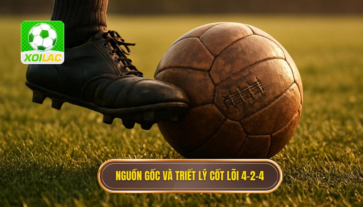 Nguồn gốc và Triết lý cốt lõi của 4-2-4