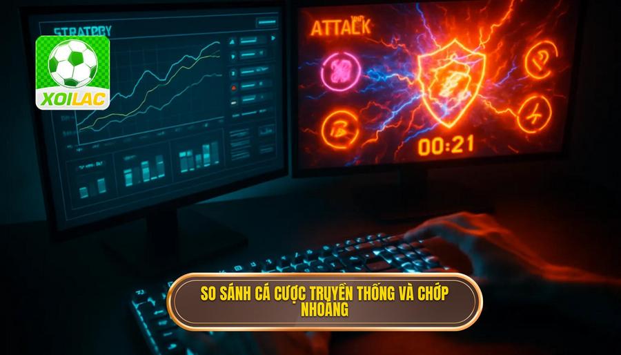 3. So sánh cá cược truyền thống và chớp nhoáng