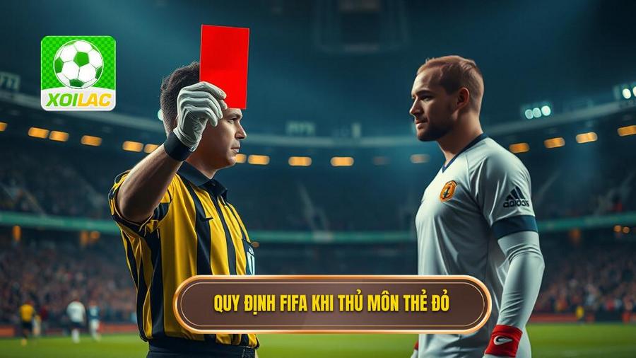1. Quy định FIFA khi thủ môn thẻ đỏ