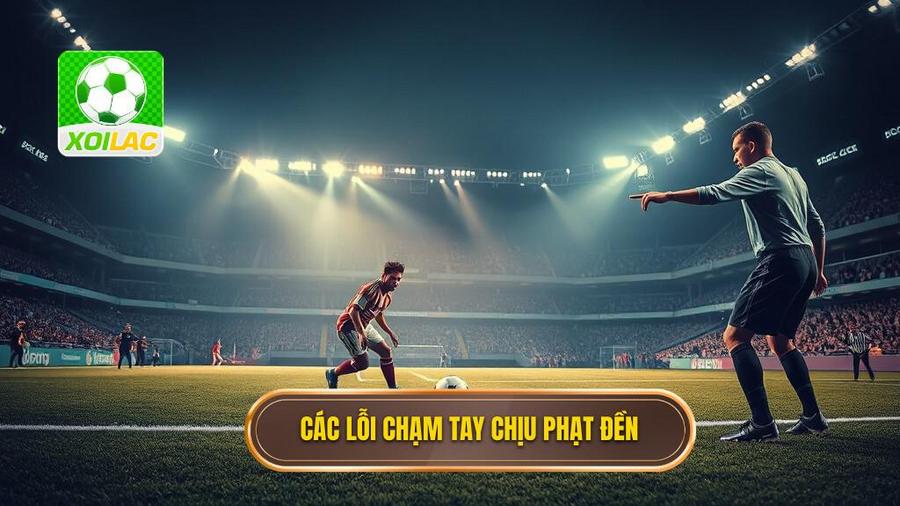 2. Các lỗi chạm tay chịu phạt đền