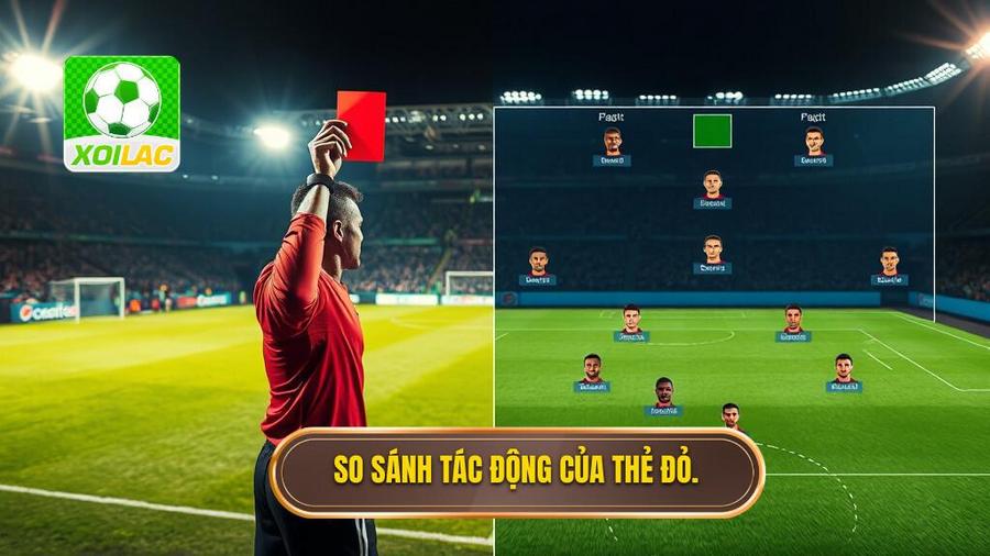 3. So sánh tác động của thẻ đỏ.